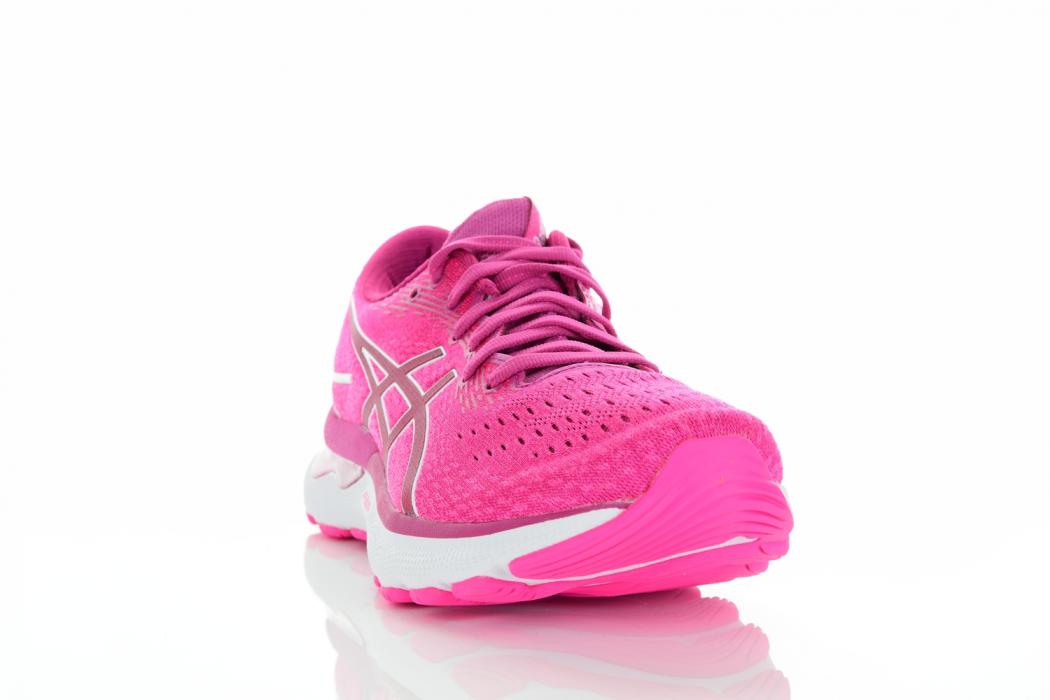 Asics GEL NIMBUS 24 enske tenisice za tr anje roza Intersport
